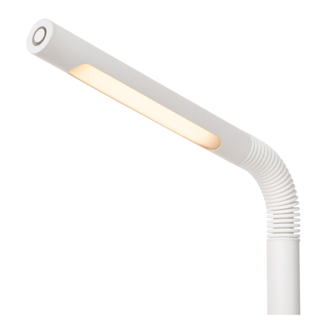 Lucide GILLY - Oplaadbare Bureaulamp - Accu/Batterij - LED Dimb. - 1x3W 2700K - Wit