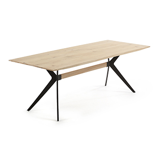 Amethist tafel van 160 x 90 cm gebleekte