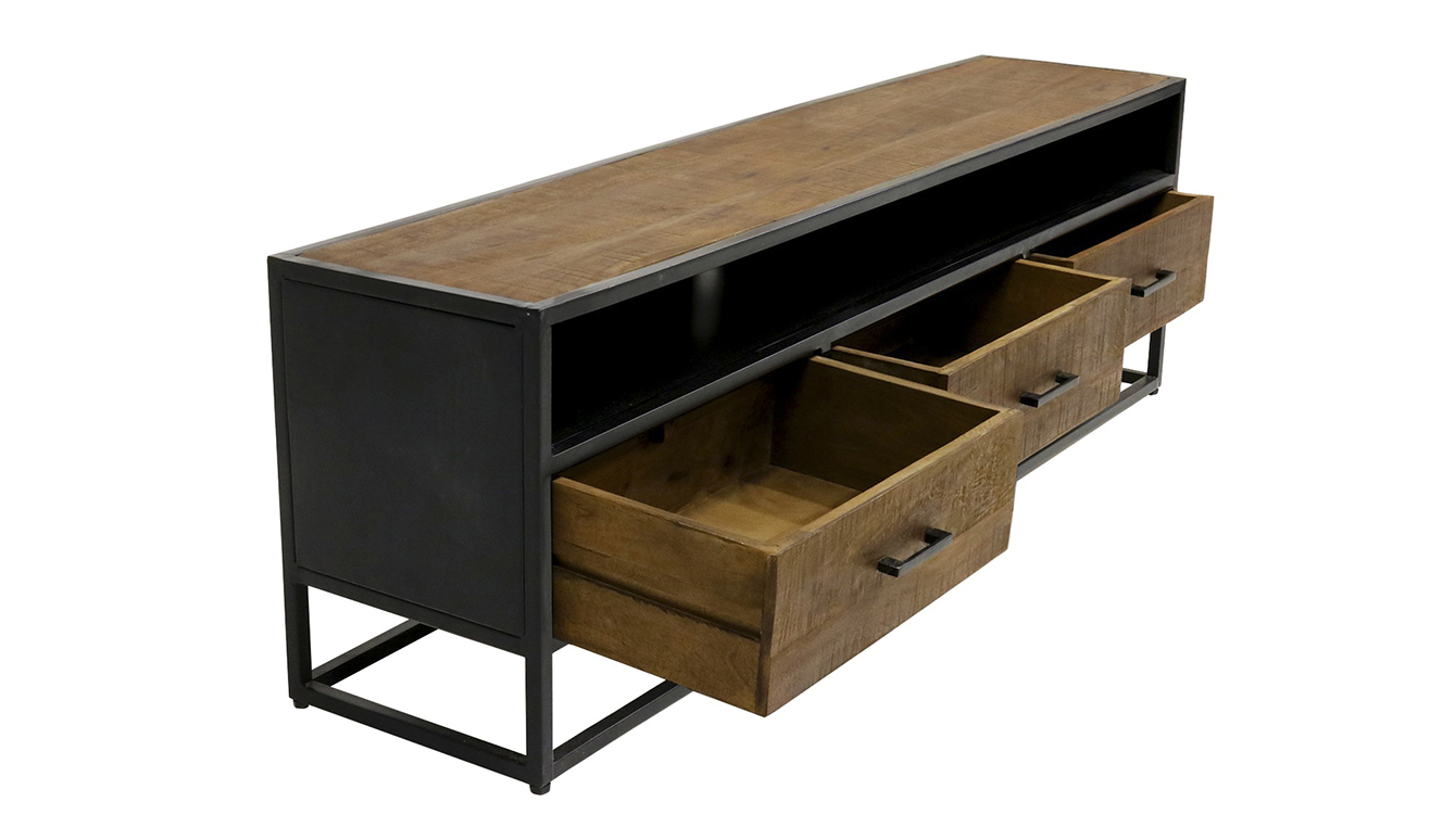 Kick Industrial Tv Dressoir Rogue - 160cm