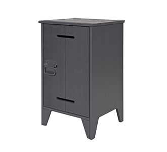 Kluis nightstand  steelgrey [fsc]