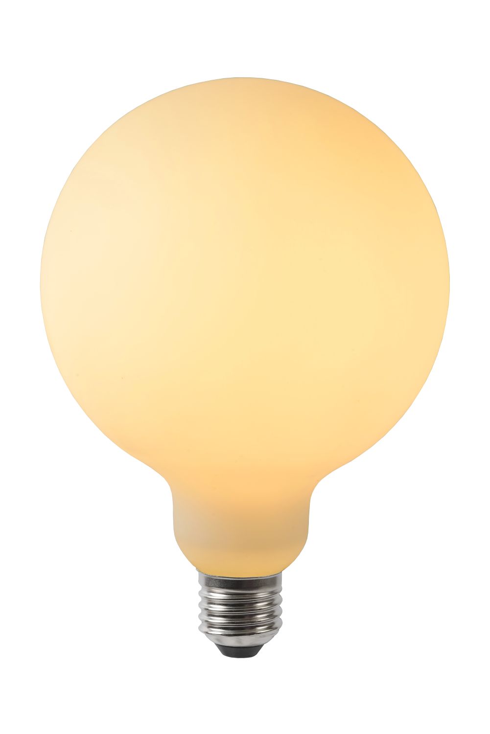 Lucide G125 - Filament lamp - Ø 12,5 cm - LED Dimb. - E27 - 1x5W 2700K - Opaal