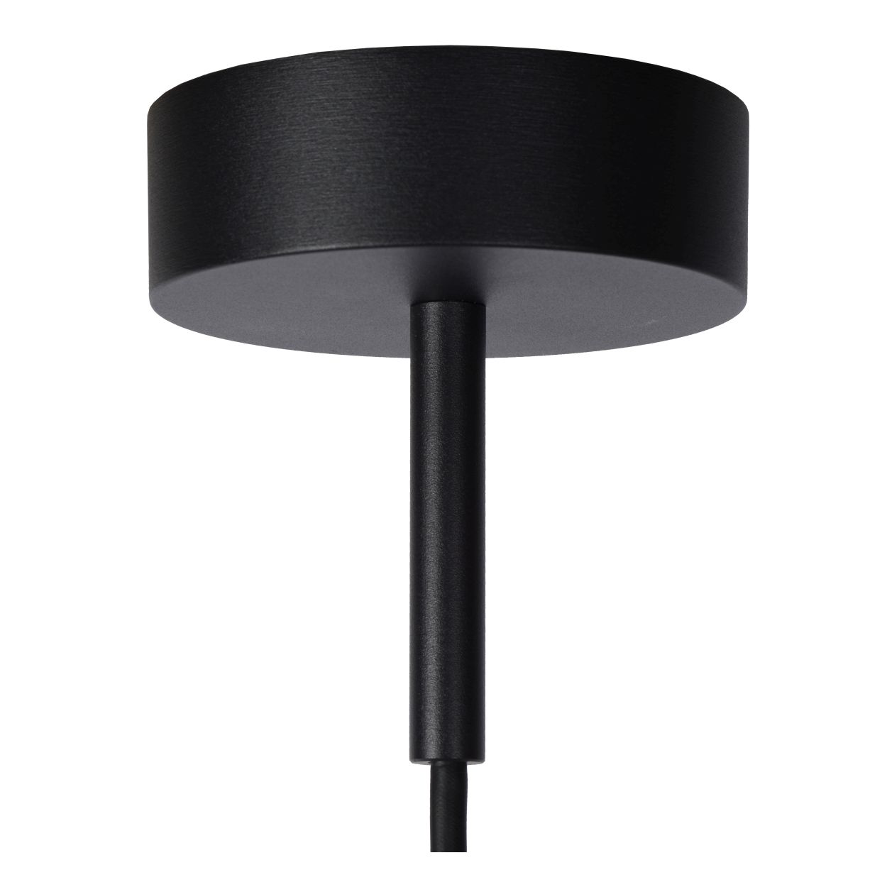 Lucide GARLAND - Hanglamp Buiten - Ø 15,1 cm - 1xE27 - IP44 - Zwart