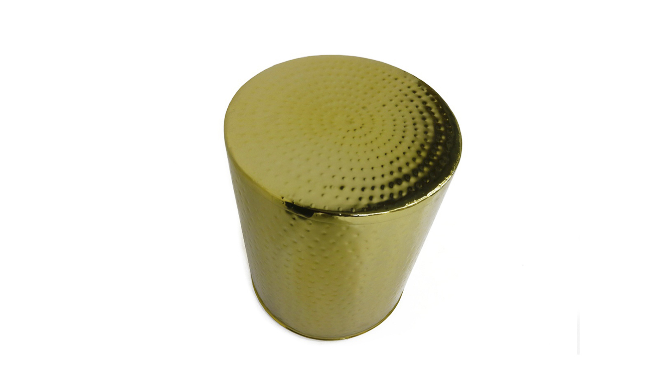 Kick Bijzettafel Rond - Goud