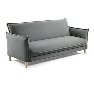 Alizee slaapbank 170 cm donkergrijs