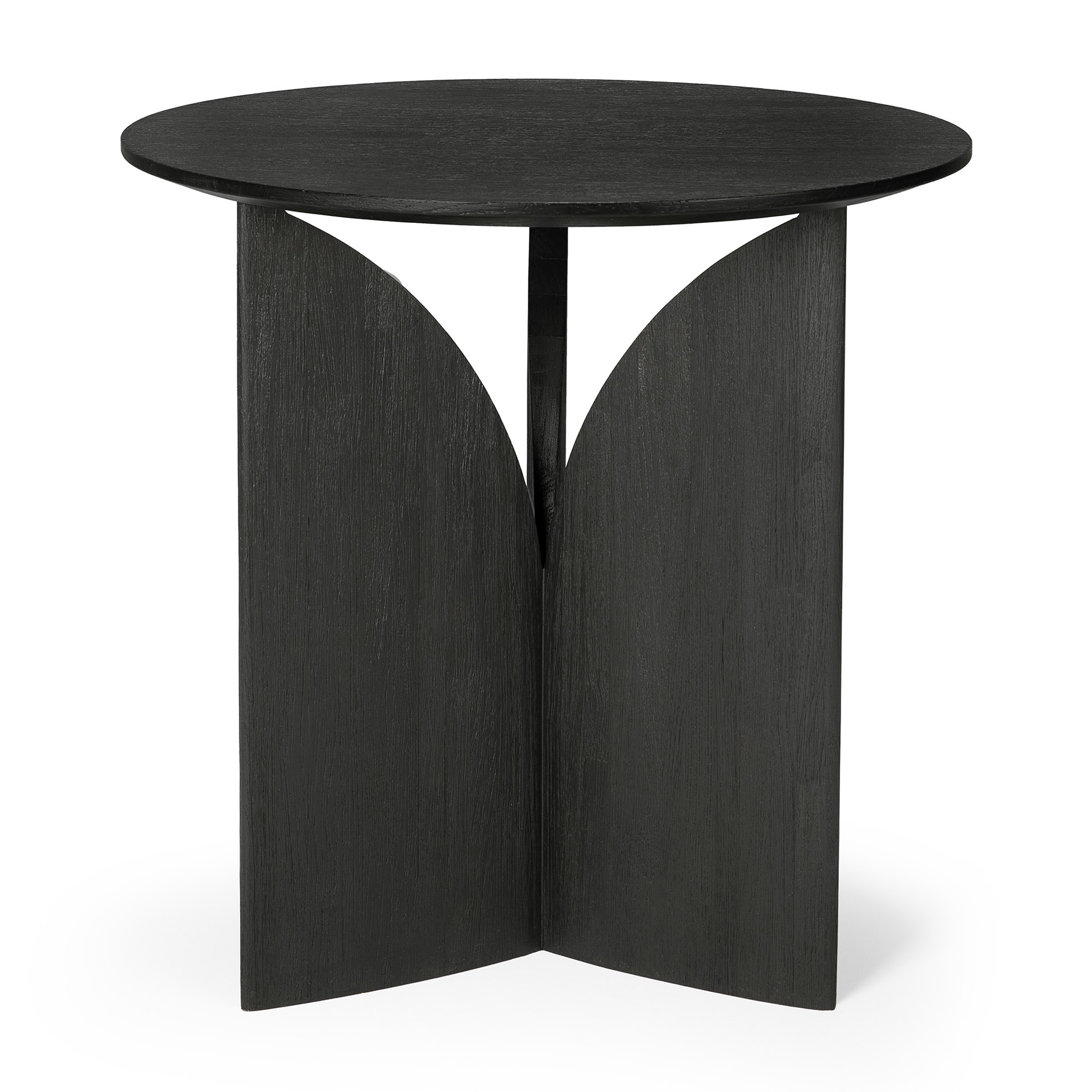 Ethnicraft - Fin bijzettafel gelakt teak - (50 x 50 x 50 cm)