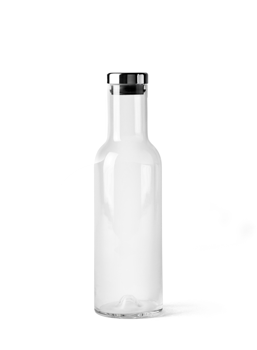 Menu - karaf, 1 L, Clear/Steel