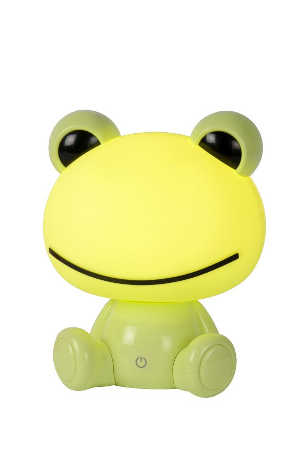 Lucide DODO Frog - Tafellamp Kinderkamer - LED Dimb. - 1x3W - 3 StepDim - Groen